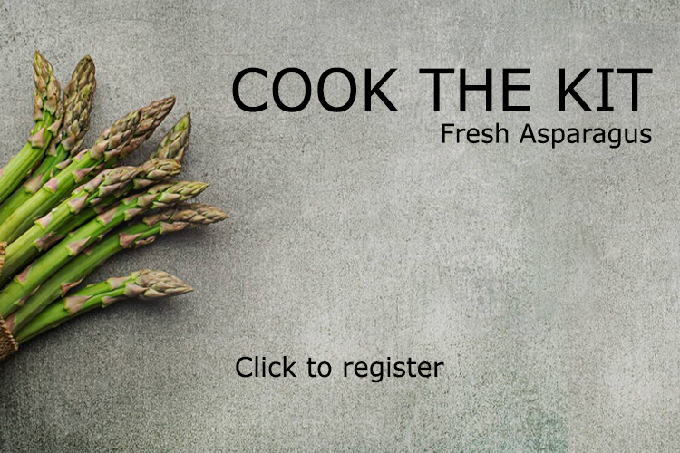 Bag of asparagus "Cook the Kit click to register"