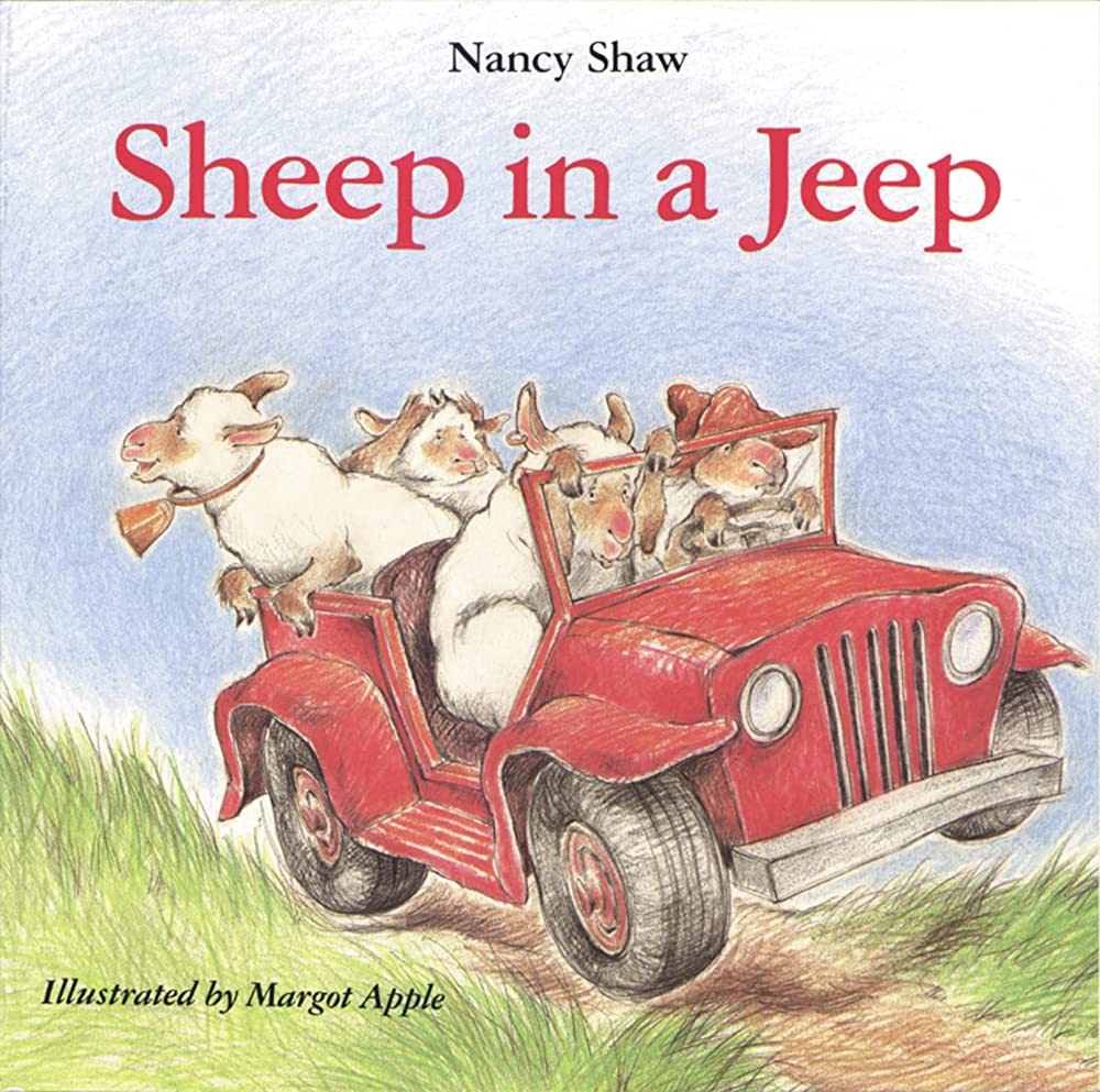 Image of "Sheep in A Jeep"