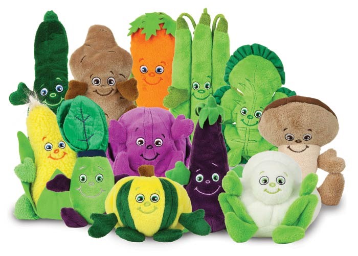 Image of toy vegetables