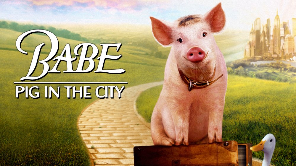 Image of "Babe pig in the big city"