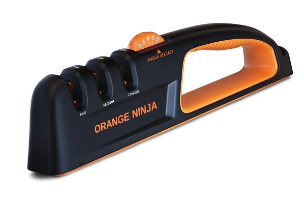 Orange Ninja Adjustable Knife Sharpener