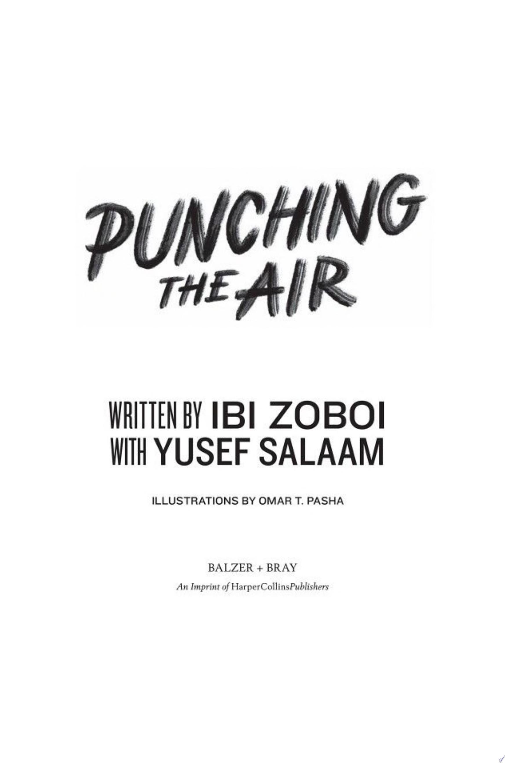 Image for "Punching the Air"