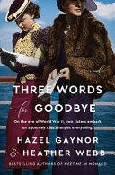 Image for "Three Words for Goodbye"