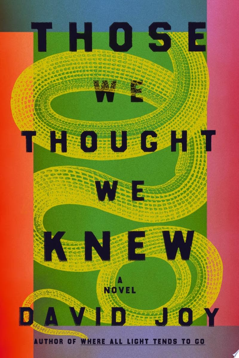 Image for "Those We Thought We Knew"