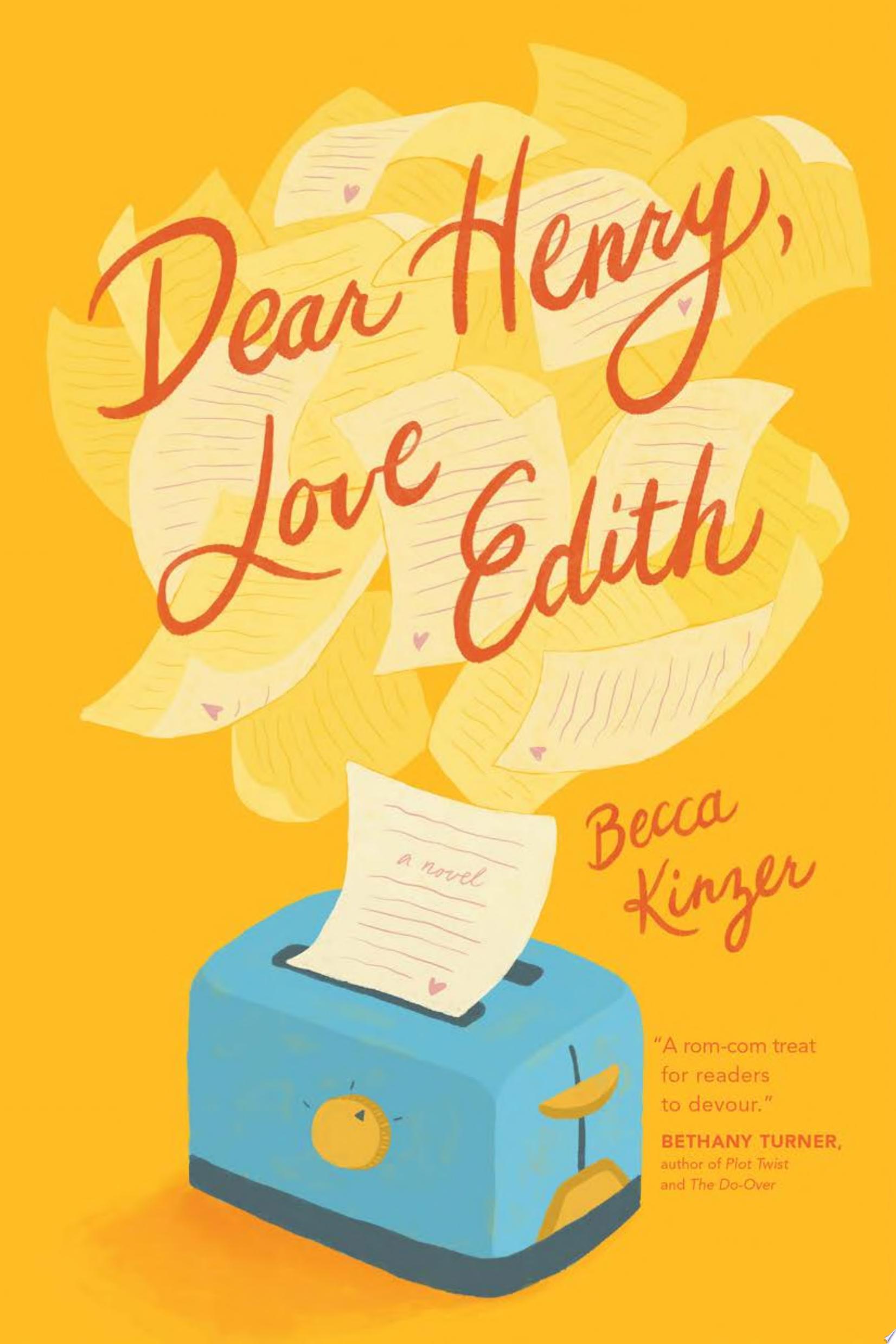 Image for "Dear Henry, Love Edith"