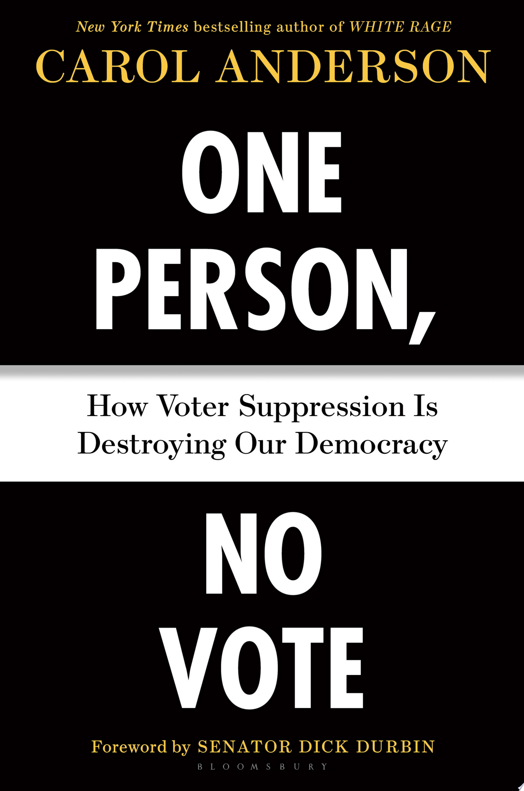 Image for "One Person, No Vote"