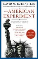 Image for "The American Experiment"