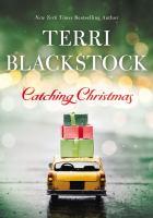 Catching Christmas by Terry Blackstock. Yellow taxi with wrapped presents on top.