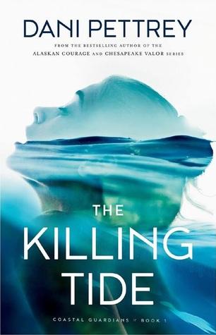 Killing Tide by Dani Pettrey. Woman with head just above water. 