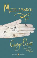 Middlemarch by George Eliot green cover with hand. 