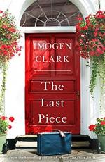 The Last Piece by Imogen Clark book cover, white house with red door. 