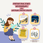 National Poetry Month graphic